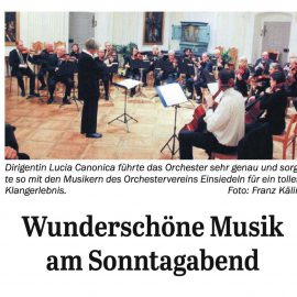Zeitungsbericht zum Konzert vom 17. Nov. 2019